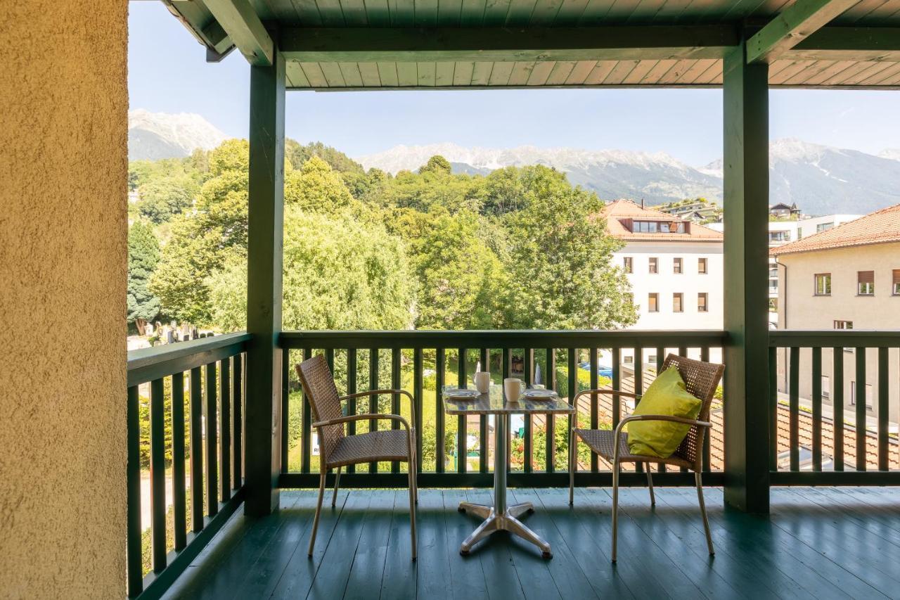 Riedz Apartments Innsbruck- Zentrales Apartmenthaus Mit Gruener Oase ภายนอก รูปภาพ