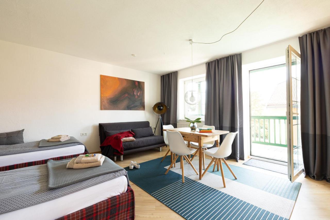 Riedz Apartments Innsbruck- Zentrales Apartmenthaus Mit Gruener Oase ภายนอก รูปภาพ