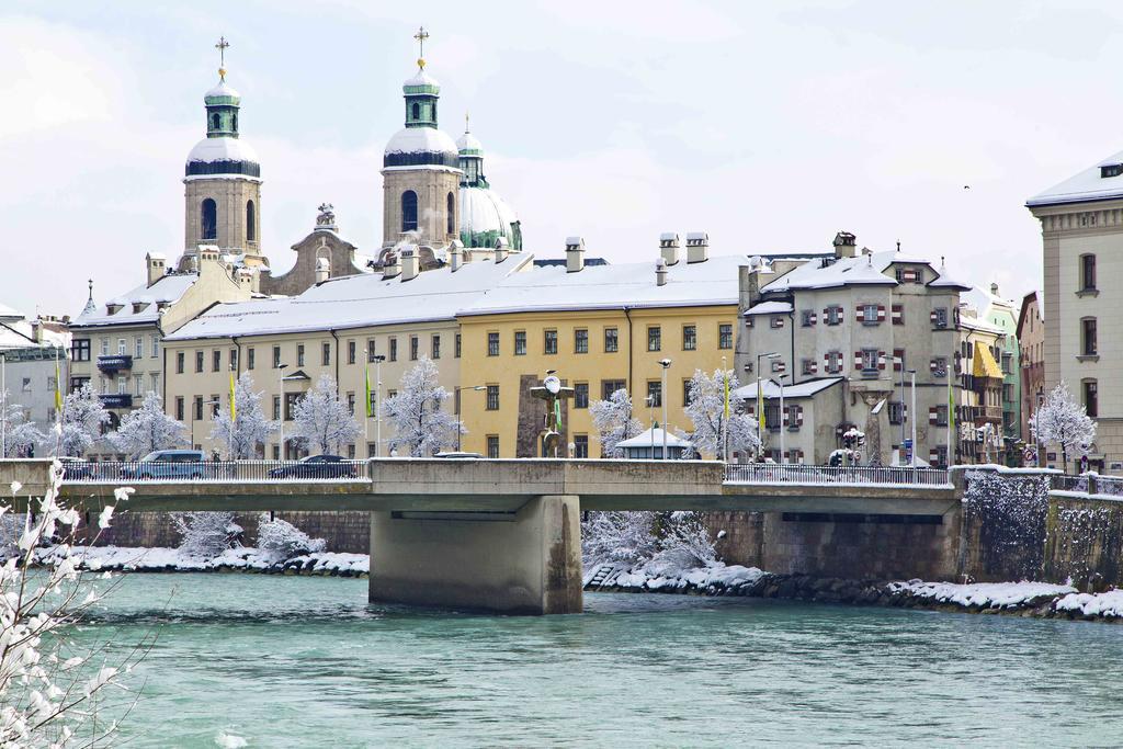 Riedz Apartments Innsbruck- Zentrales Apartmenthaus Mit Gruener Oase ภายนอก รูปภาพ