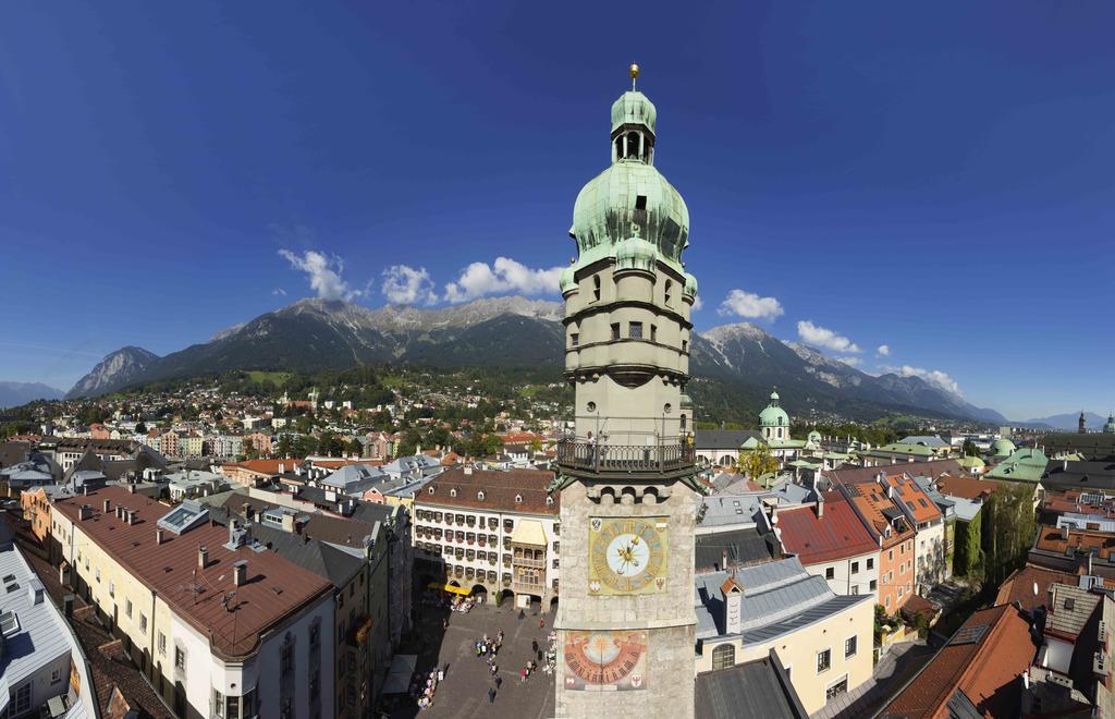 Riedz Apartments Innsbruck- Zentrales Apartmenthaus Mit Gruener Oase ภายนอก รูปภาพ