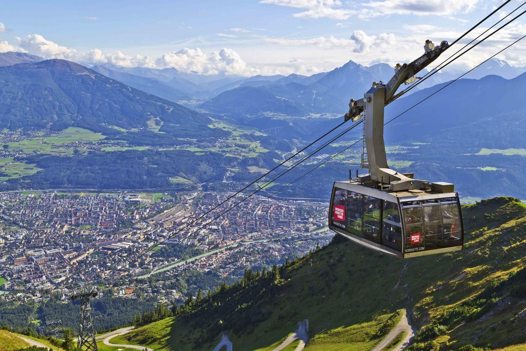 Riedz Apartments Innsbruck- Zentrales Apartmenthaus Mit Gruener Oase ภายนอก รูปภาพ