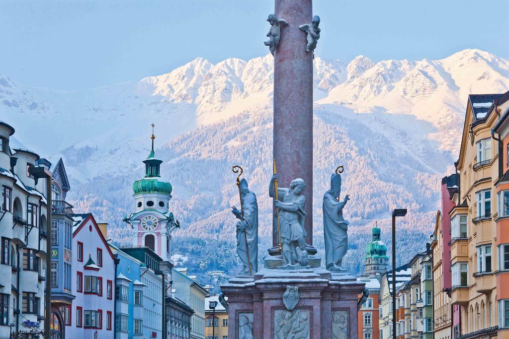 Riedz Apartments Innsbruck- Zentrales Apartmenthaus Mit Gruener Oase ภายนอก รูปภาพ