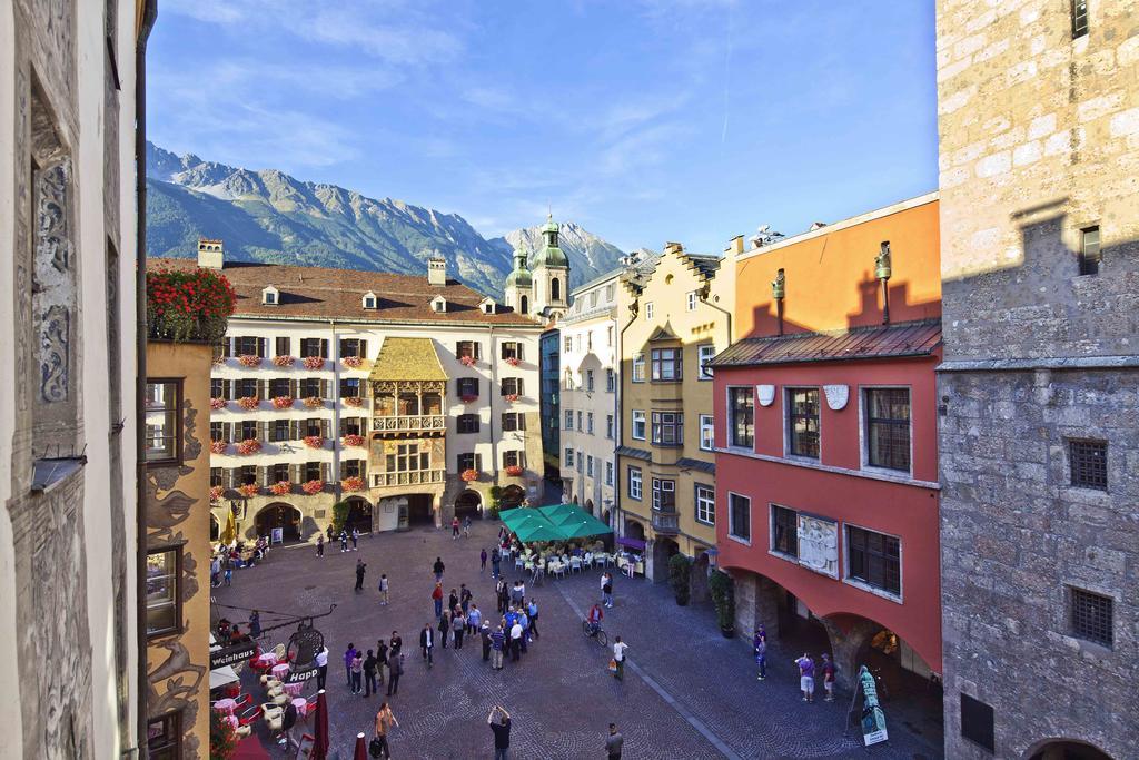 Riedz Apartments Innsbruck- Zentrales Apartmenthaus Mit Gruener Oase ภายนอก รูปภาพ