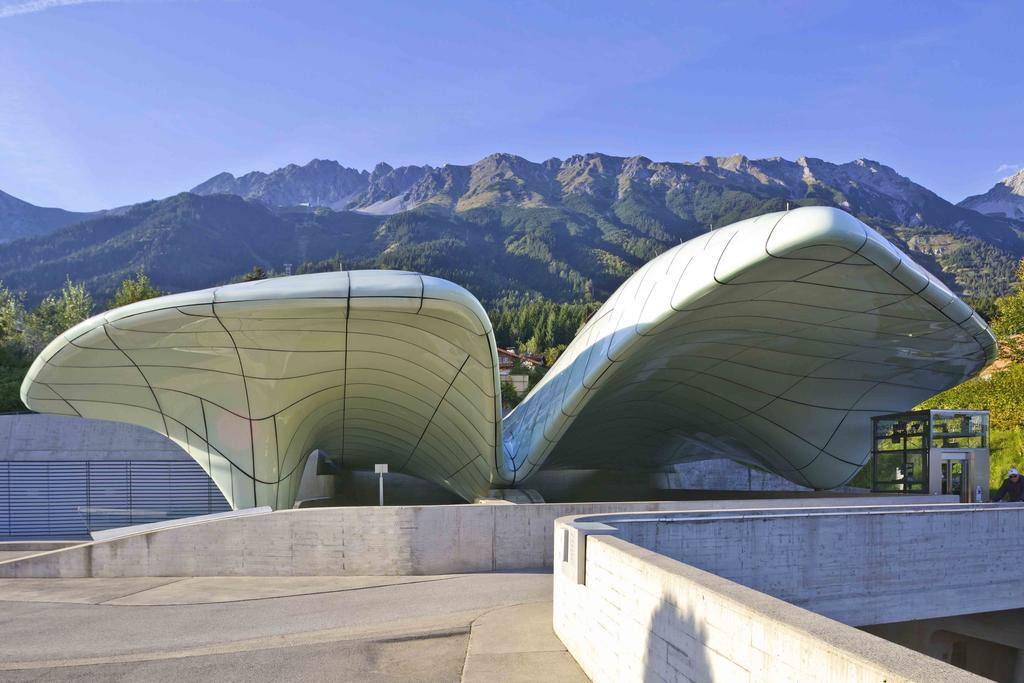 Riedz Apartments Innsbruck- Zentrales Apartmenthaus Mit Gruener Oase ภายนอก รูปภาพ