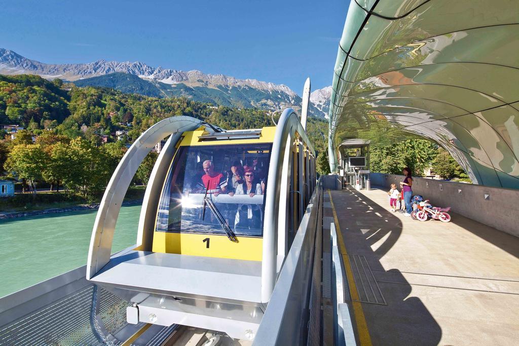 Riedz Apartments Innsbruck- Zentrales Apartmenthaus Mit Gruener Oase ภายนอก รูปภาพ