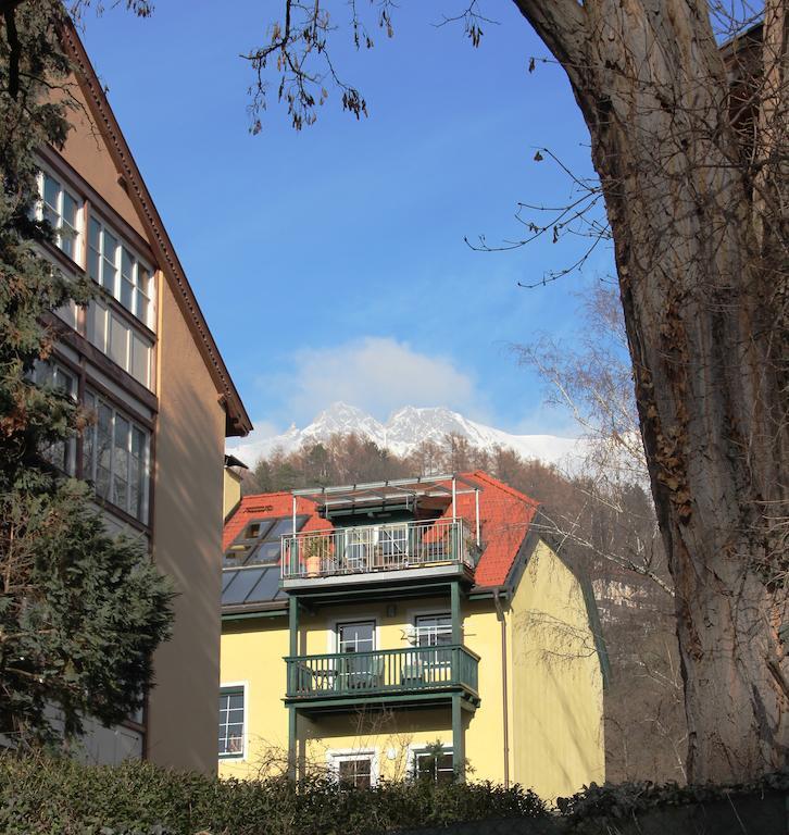 Riedz Apartments Innsbruck- Zentrales Apartmenthaus Mit Gruener Oase ภายนอก รูปภาพ